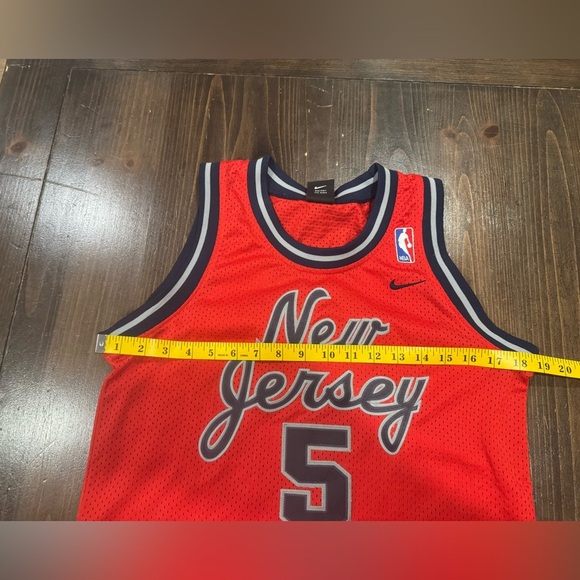 Jason Kidd New Jersey Nets NBA Basketball Jersey - Picture 6 of 7